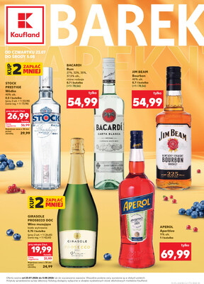 Leták Kaufland Polsko 23.7.-5.8.2026 - Bar v Kauflandu