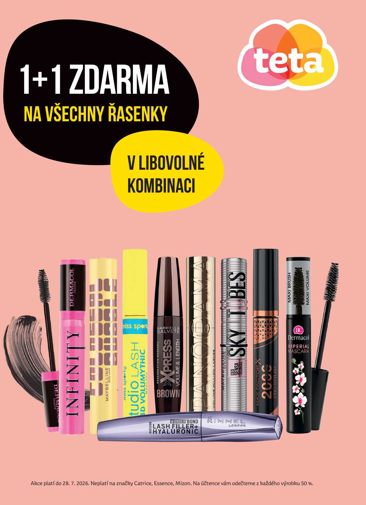 Teta drogerie Řasenky od 20.7. do 28.7.2026 strana 1