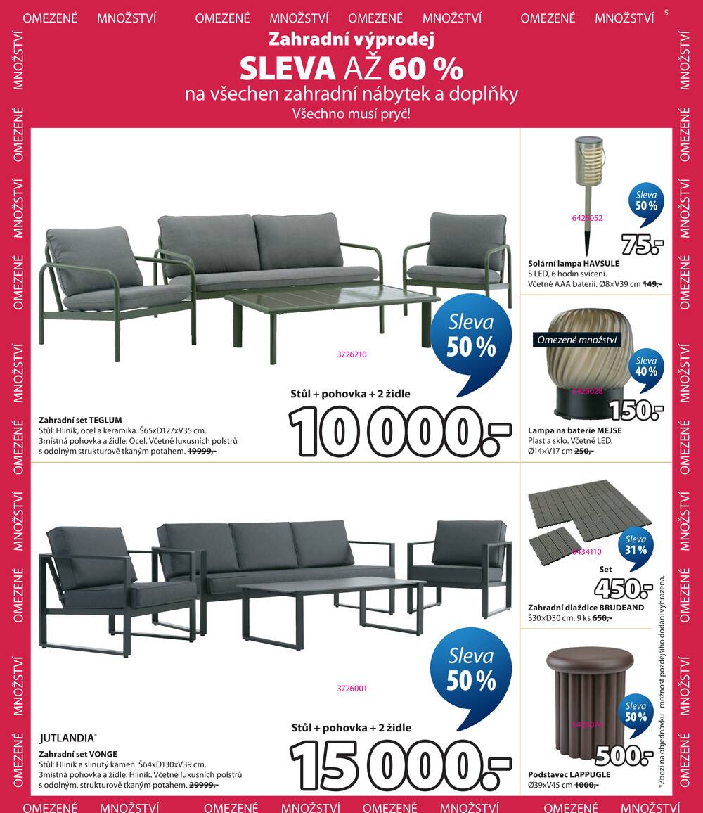 Leták Jysk - Jysk od 27.7. do 11.8.2026 - strana 5
