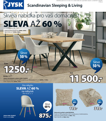 Jysk letáky