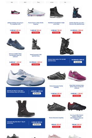 Intersport Boty - 22. 7. 2026