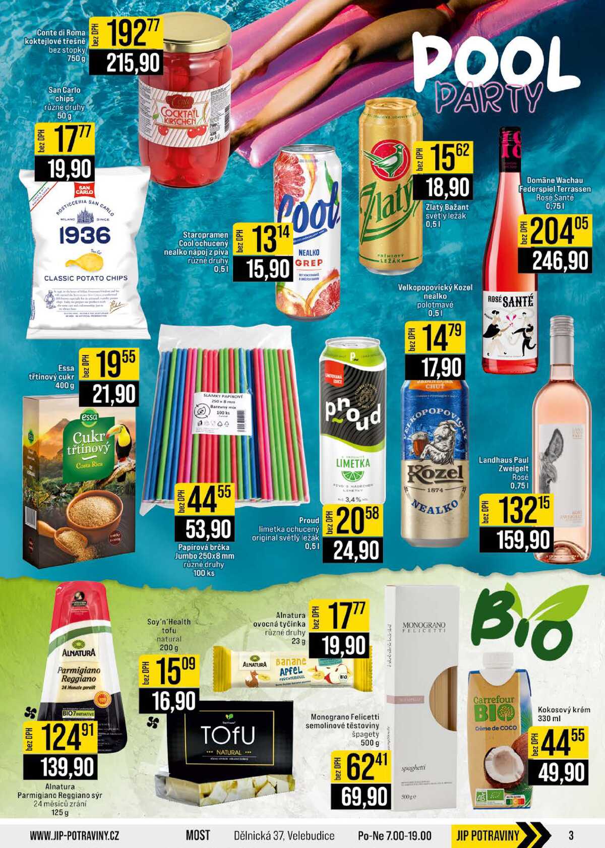 JIP Cash & Carry Brno, Praha, Ostrava, Jilemnice, Pardubice, Ostrava, Karlovy Vary, Olomouc a Zlín od 22.7. do 28.7.2026 strana 3