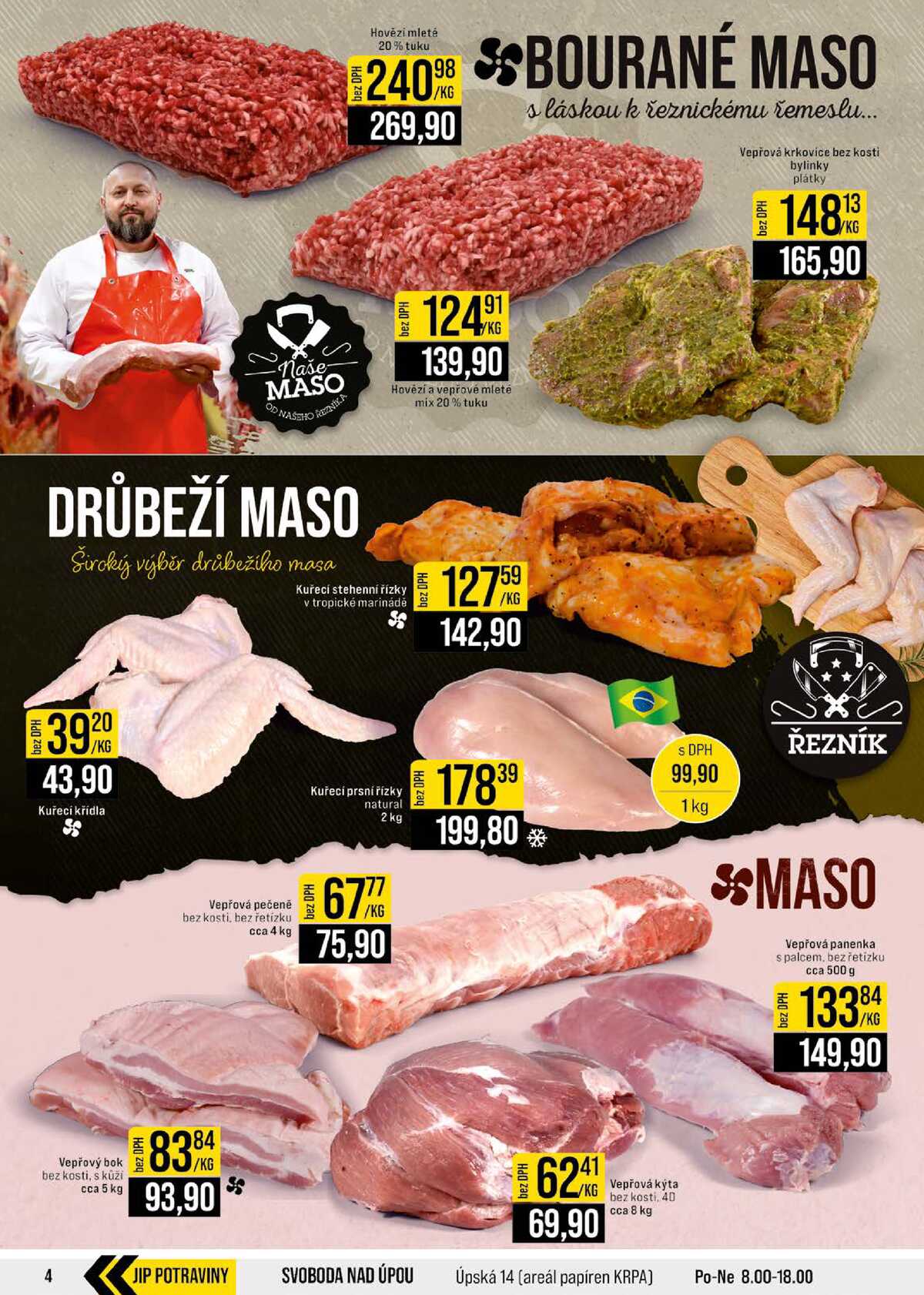 JIP Cash & Carry Brno, Praha, Ostrava, Jilemnice, Pardubice, Ostrava, Karlovy Vary, Olomouc a Zlín od 22.7. do 28.7.2026 strana 4