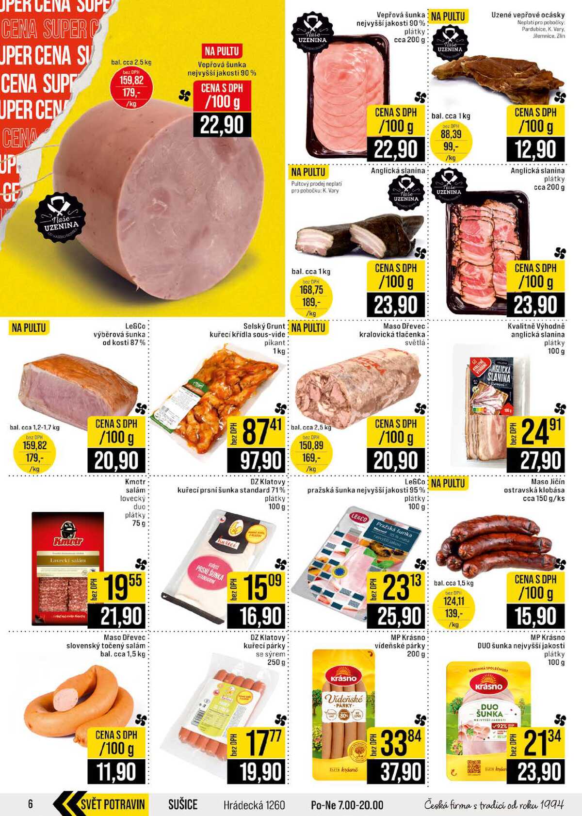 JIP Cash & Carry Brno, Praha, Ostrava, Jilemnice, Pardubice, Ostrava, Karlovy Vary, Olomouc a Zlín od 22.7. do 28.7.2026 strana 6