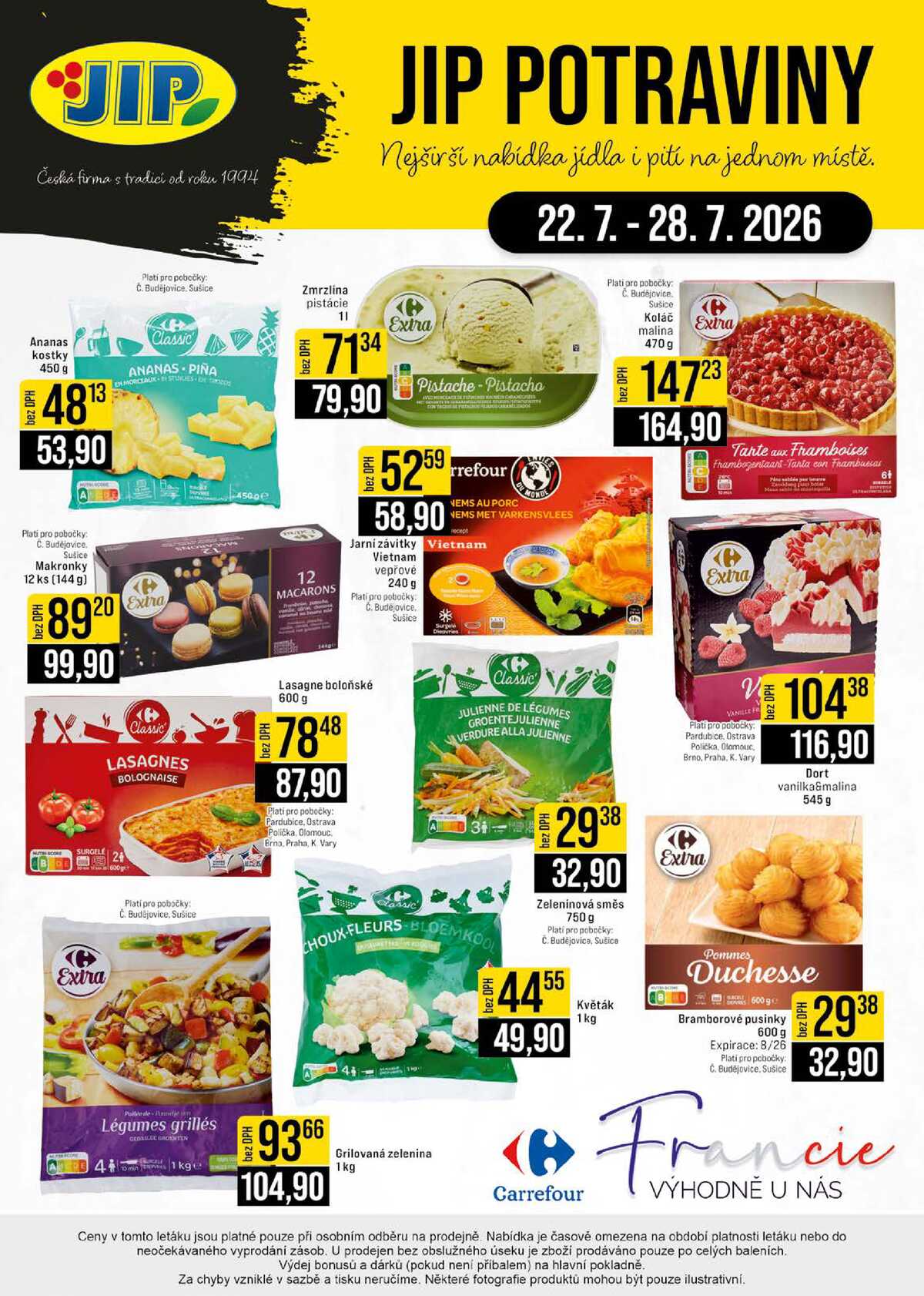 JIP Cash & Carry České Budějovice, Most, Náchod, Polička, Sušice a Svoboda nad Úpou od 22.7. do 28.7.2026 strana 24