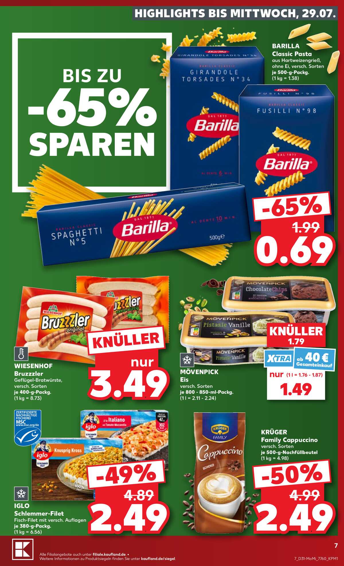 Leták Kaufland Německo 27.7.-29.7.2026 strana 7