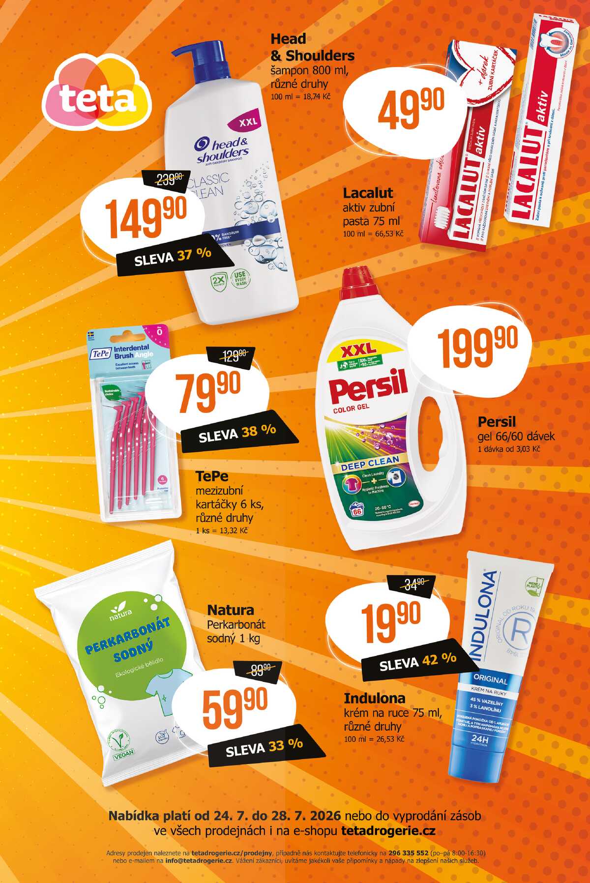 Teta drogerie cenový třesk od 24.7. do 28.7.2026 strana 2