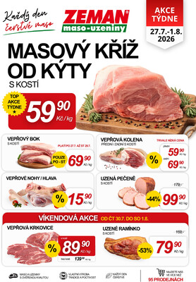 ZEMAN maso-uzeniny letáky