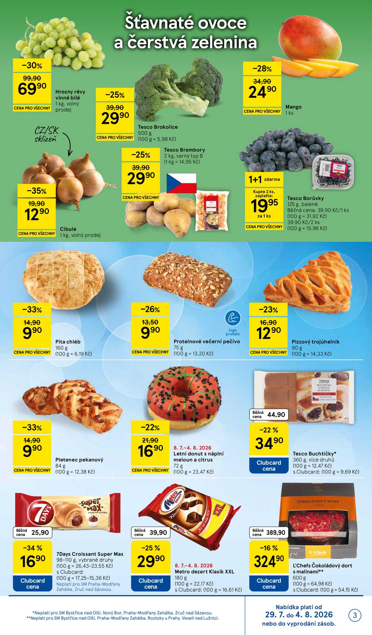 Tesco supermarkety od 29.7. do 4.8.2026 strana 3