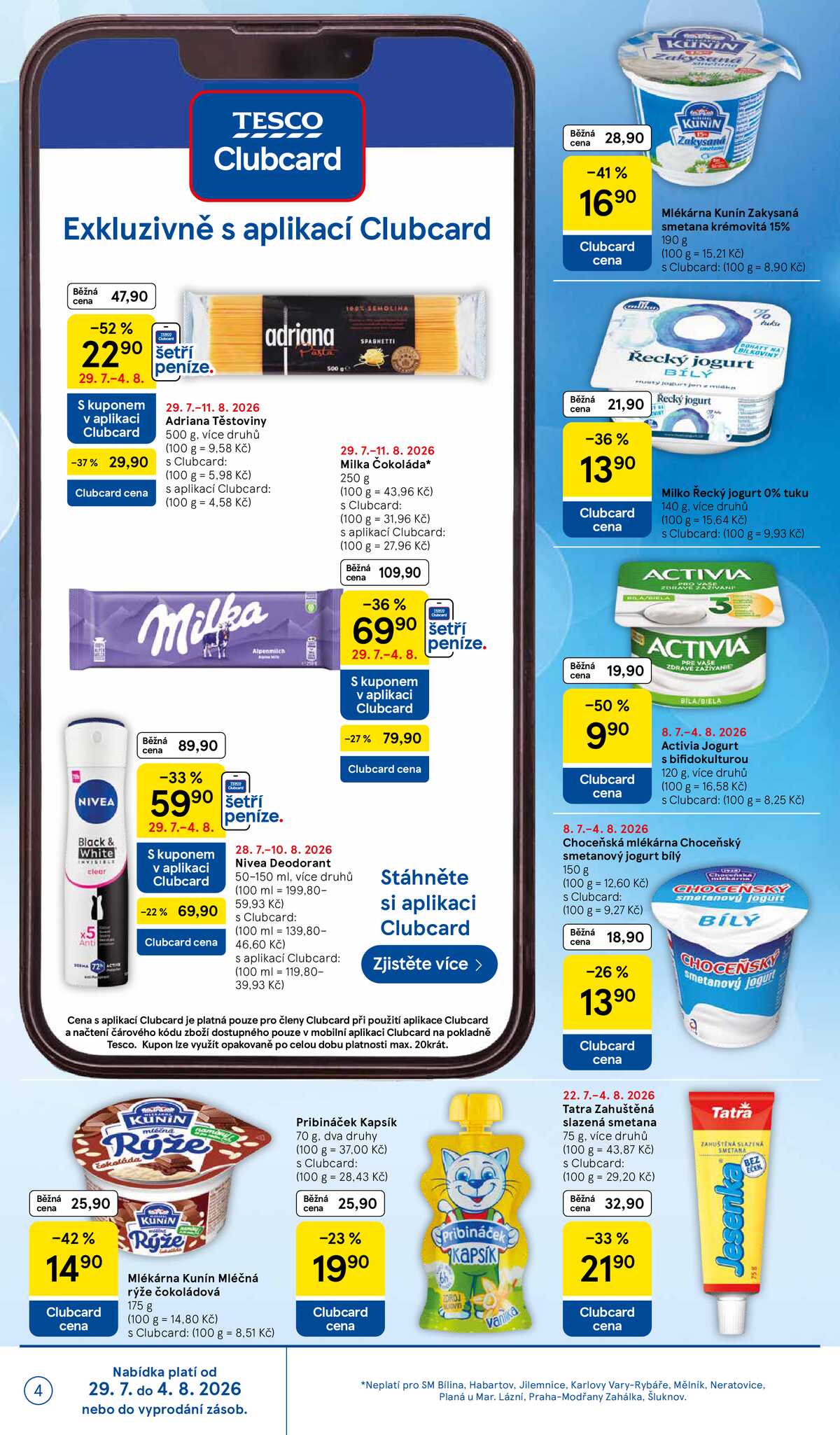 Tesco supermarkety od 29.7. do 4.8.2026 strana 4