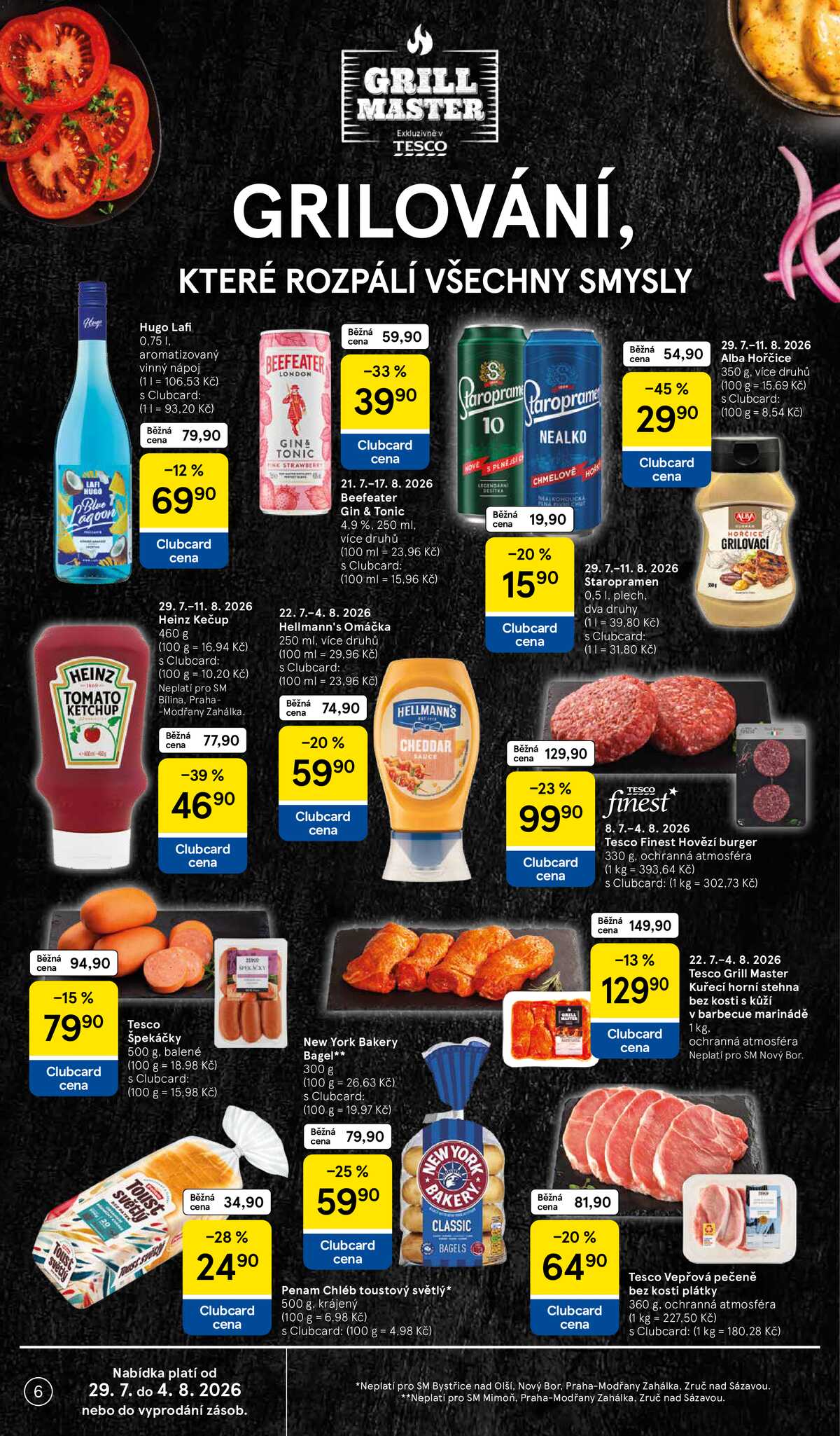 Tesco supermarkety od 29.7. do 4.8.2026 strana 6