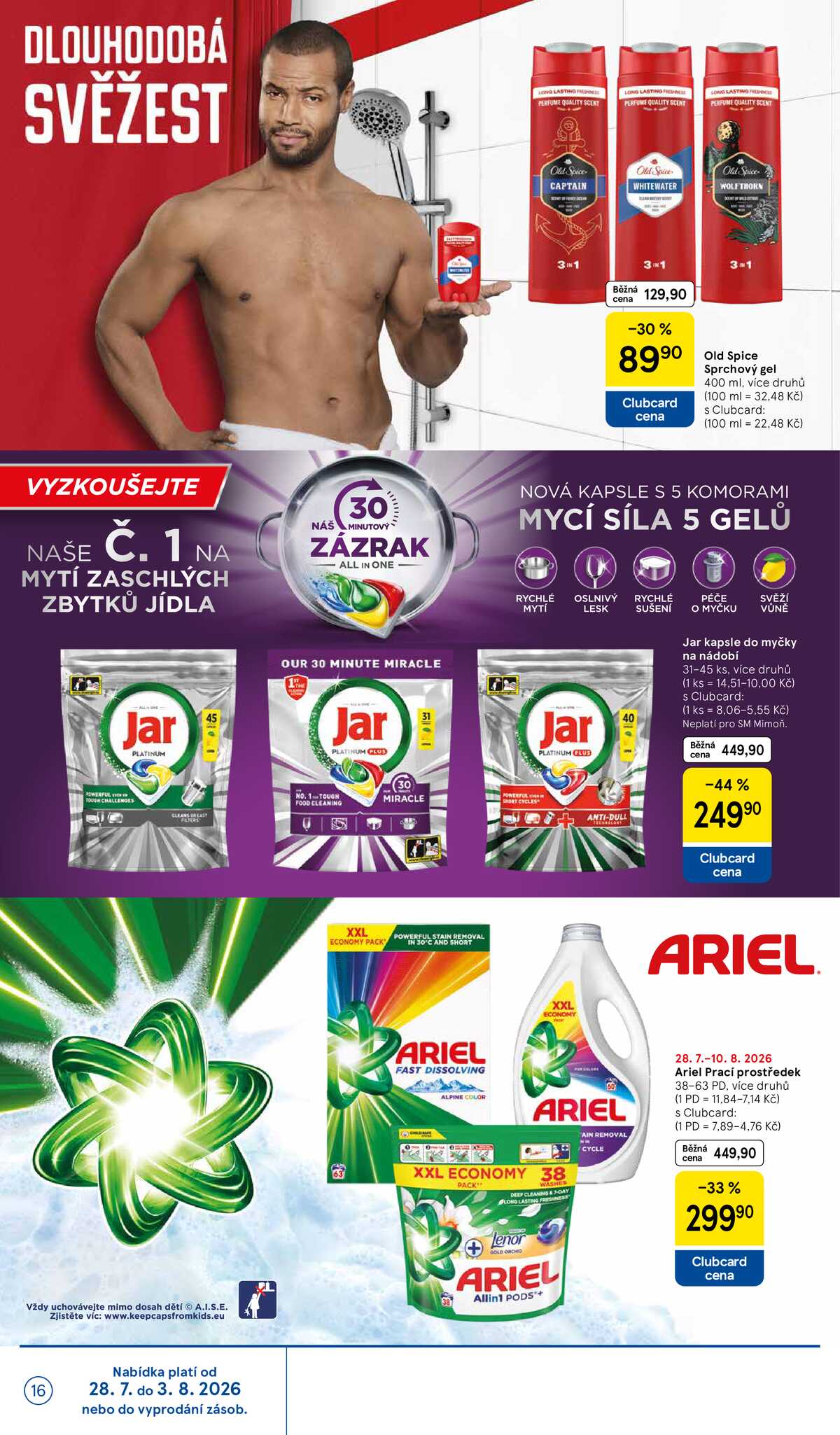 Tesco supermarkety od 29.7. do 4.8.2026 strana 16