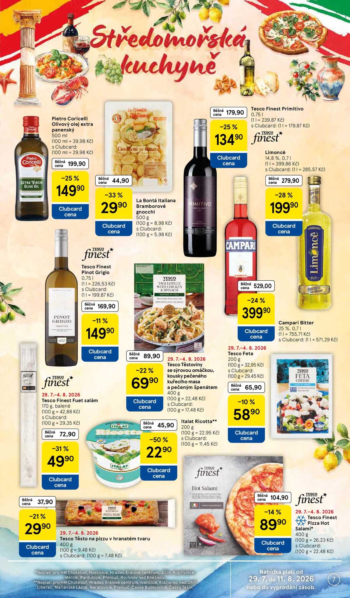 Tesco hypermarkety od 29.7. do 4.8.2026 strana 7