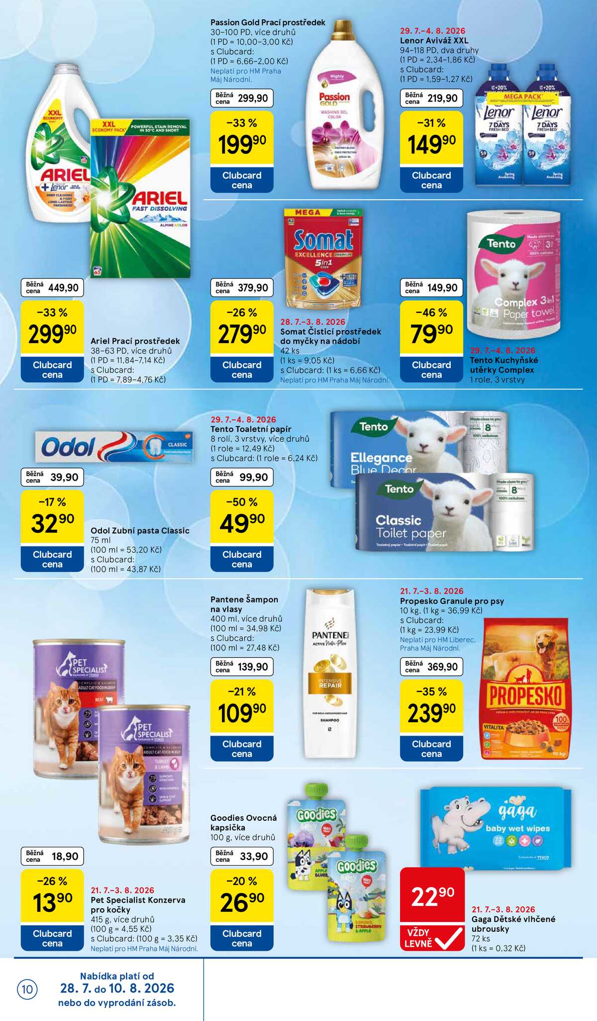 Tesco hypermarkety od 29.7. do 4.8.2026 strana 10