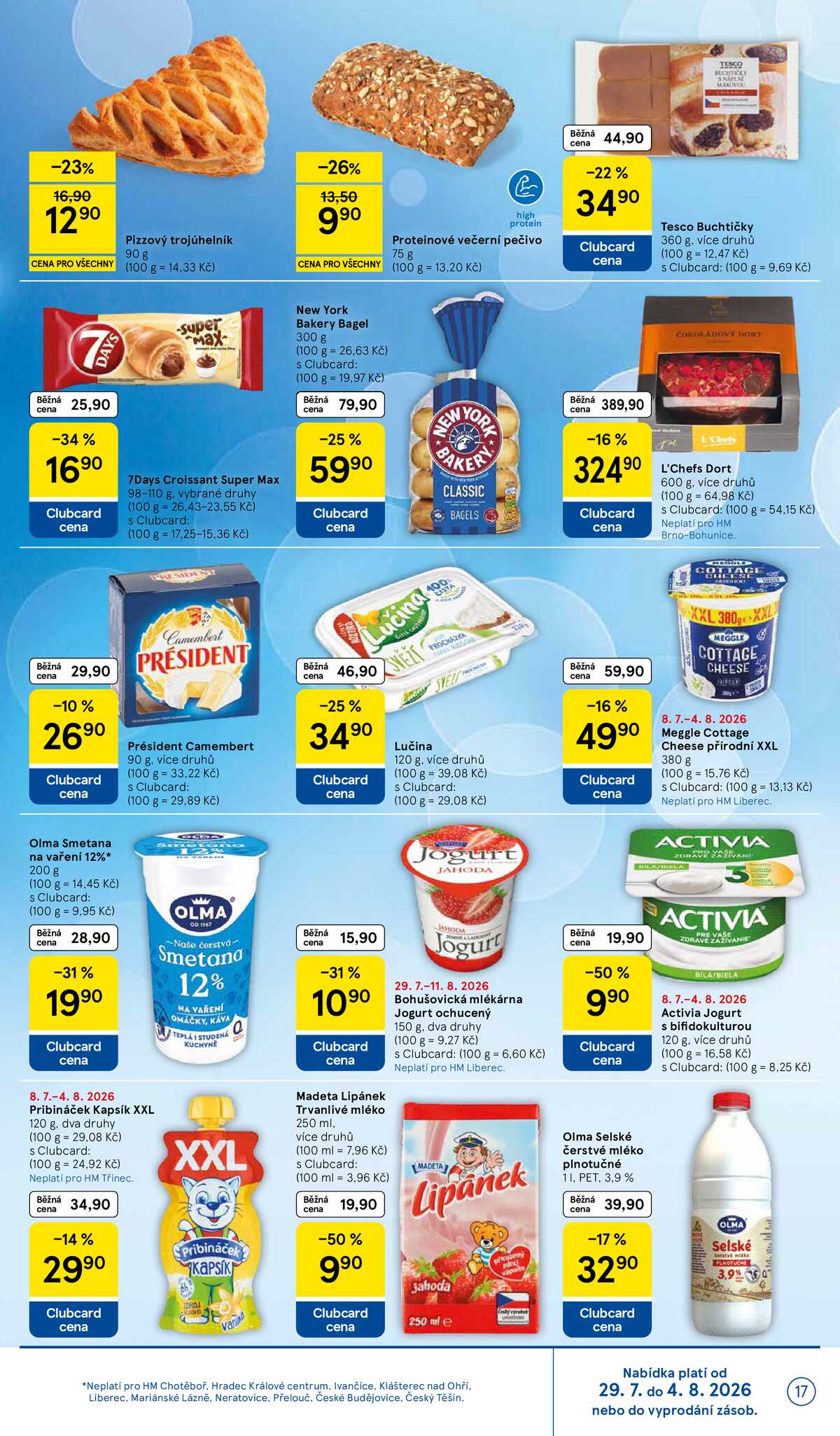 Tesco hypermarkety od 29.7. do 4.8.2026 strana 17