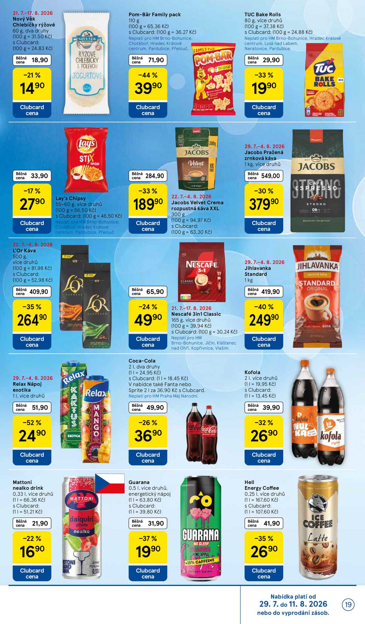 Tesco hypermarkety od 29.7. do 4.8.2026 strana 19