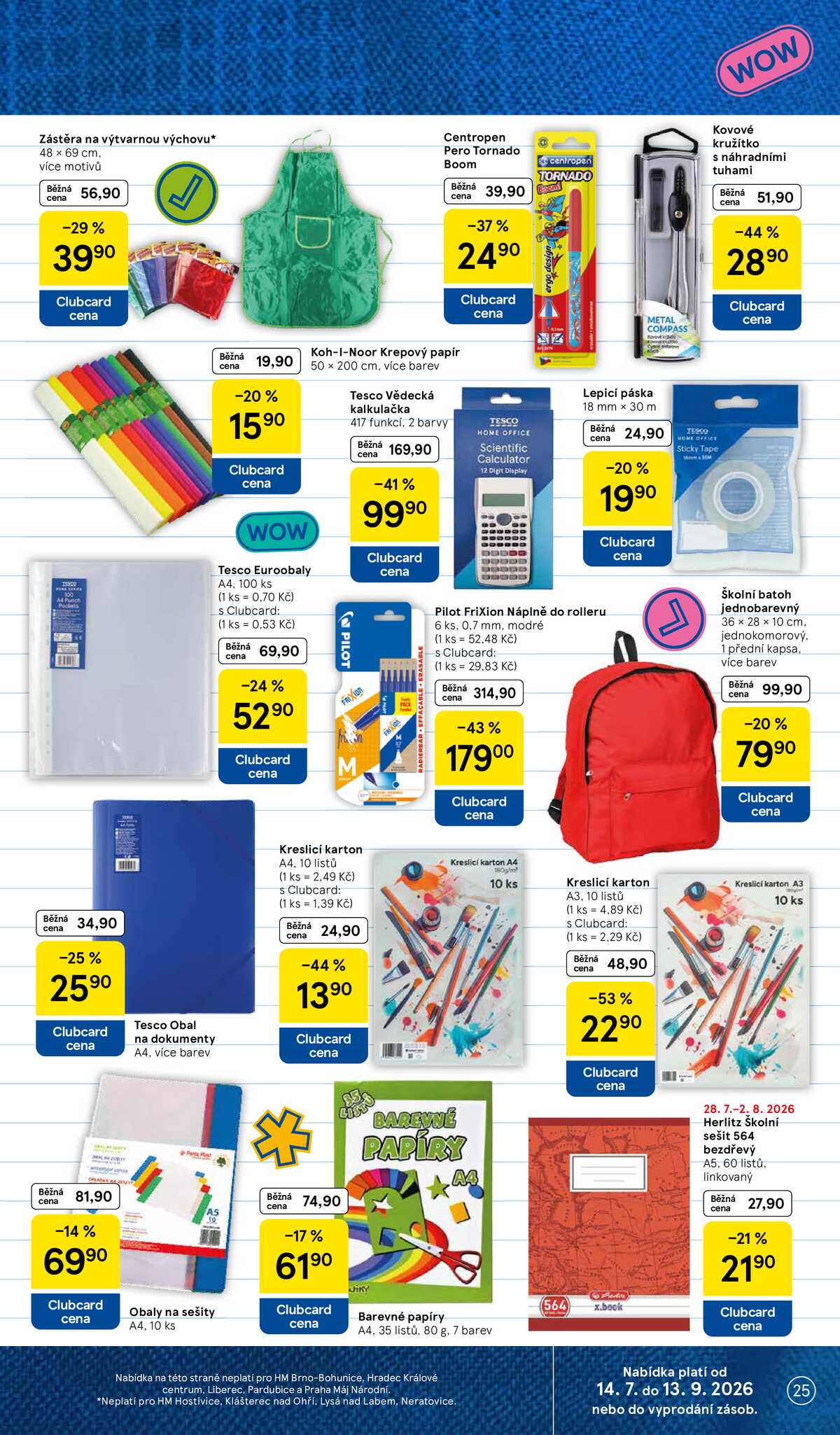 Tesco hypermarkety od 29.7. do 4.8.2026 strana 25
