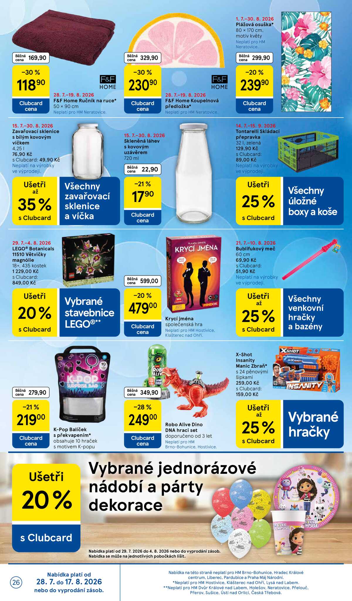 Tesco hypermarkety od 29.7. do 4.8.2026 strana 26
