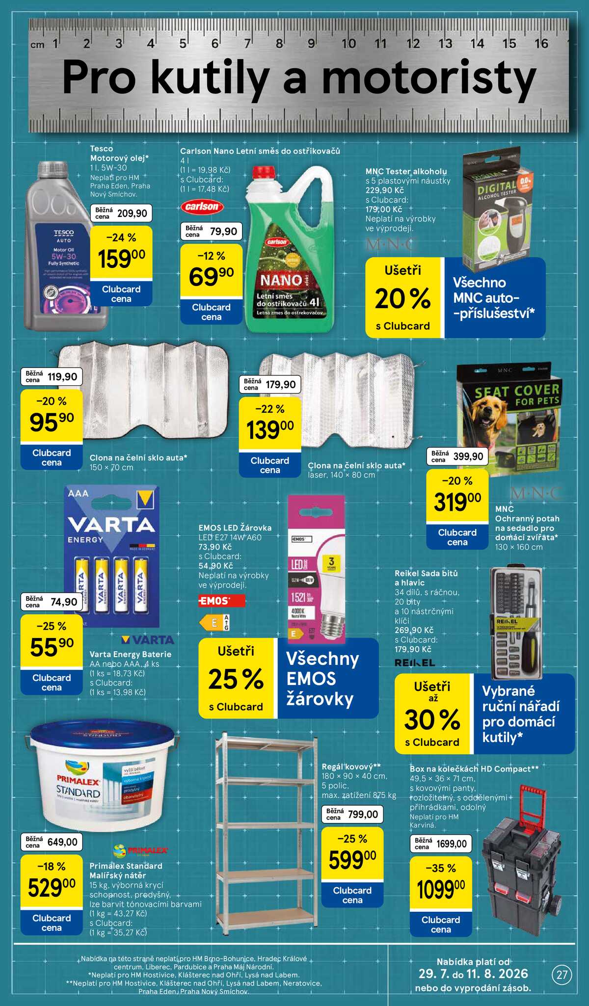 Tesco hypermarkety od 29.7. do 4.8.2026 strana 27
