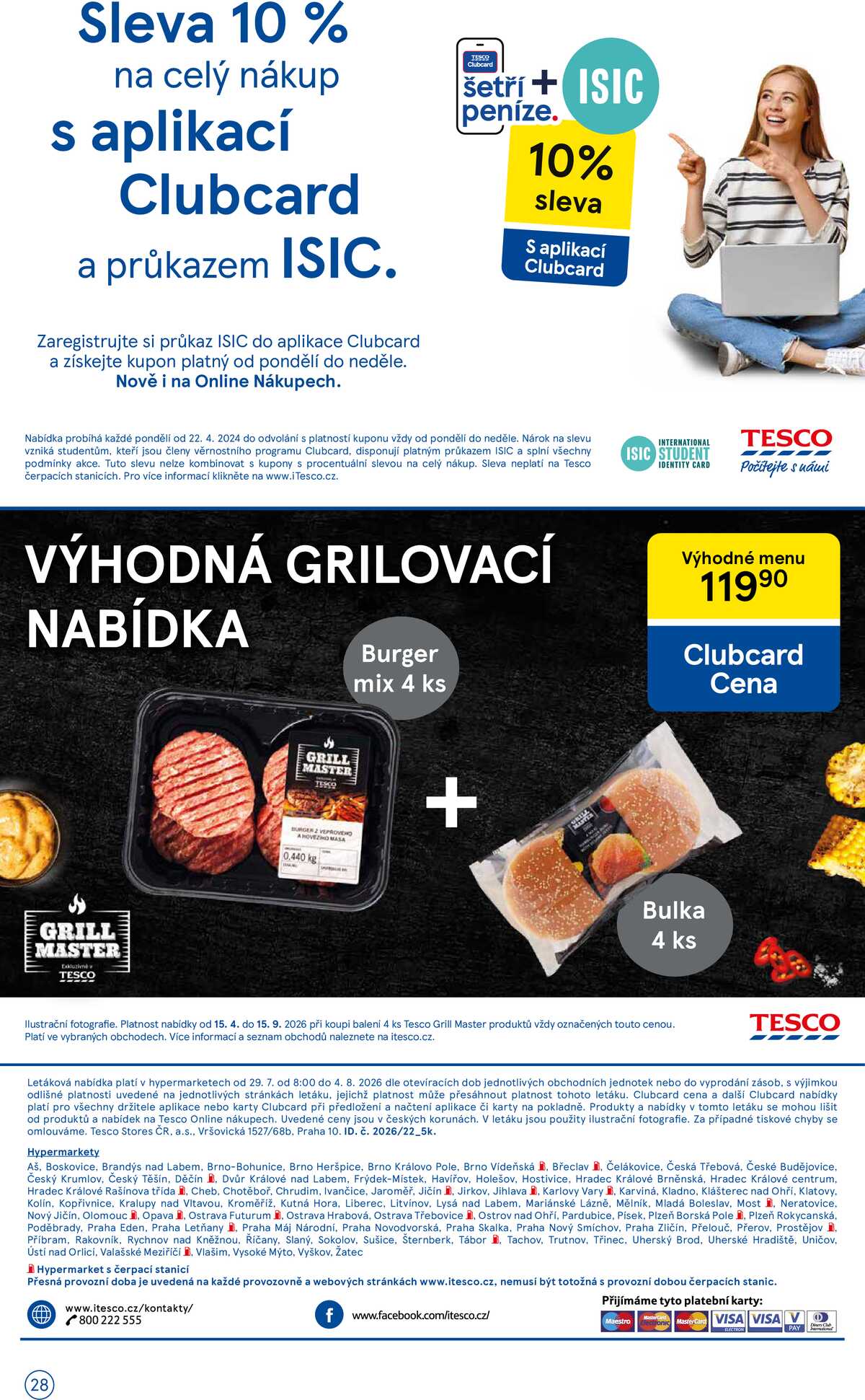 Tesco hypermarkety od 29.7. do 4.8.2026 strana 28