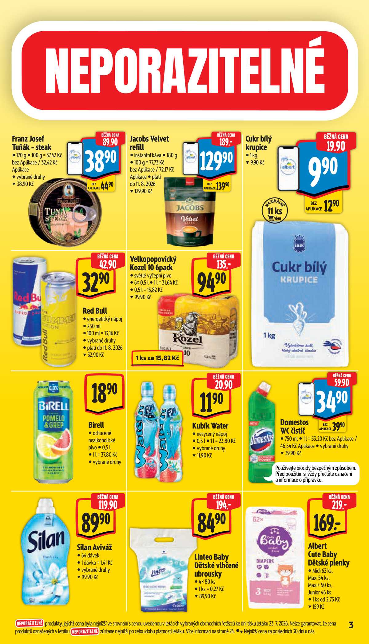 Albert Supermarket od 29.7. do 4.8.2026 strana 3
