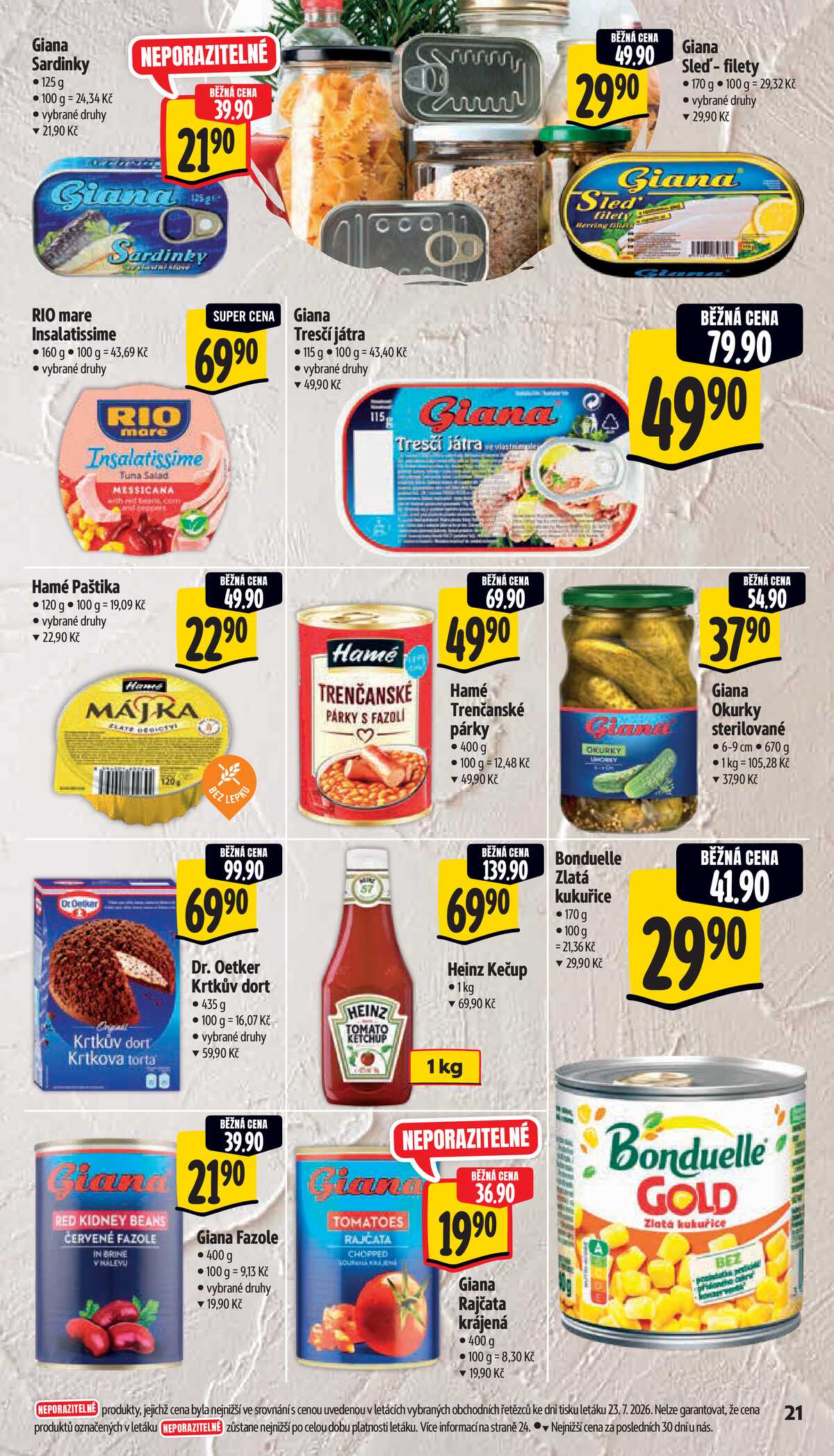 Albert Supermarket od 29.7. do 4.8.2026 strana 25