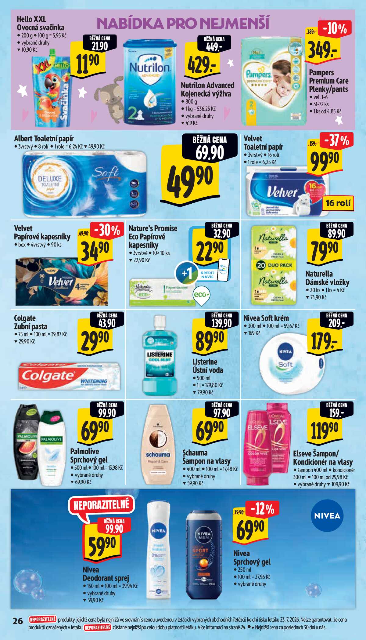 Albert Supermarket od 29.7. do 4.8.2026 strana 30