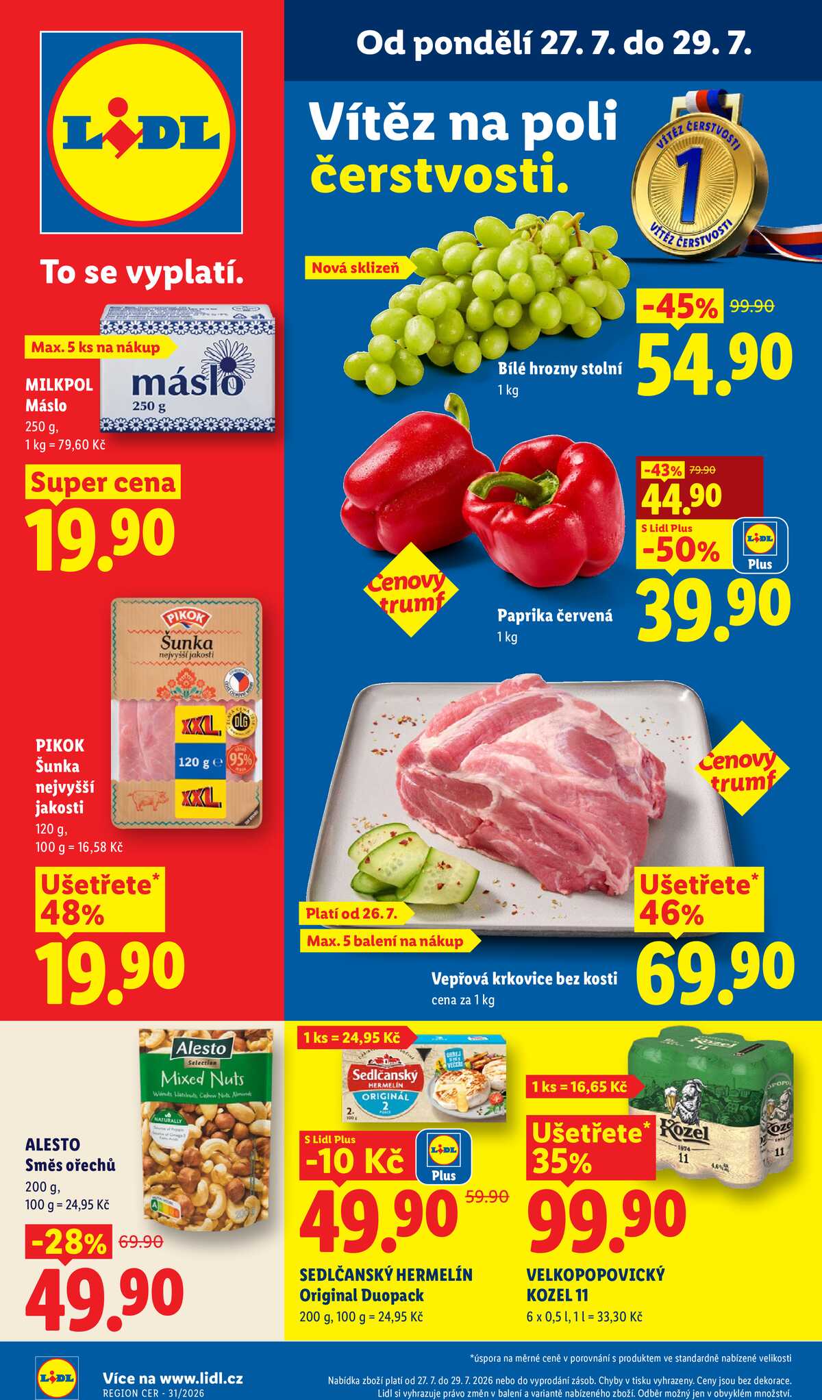 Lidl od 27.7. do 29.7.2026 strana 1