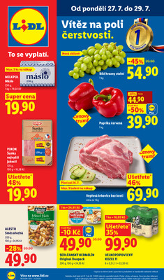 Lidl od 27.7. do 29.7.2026