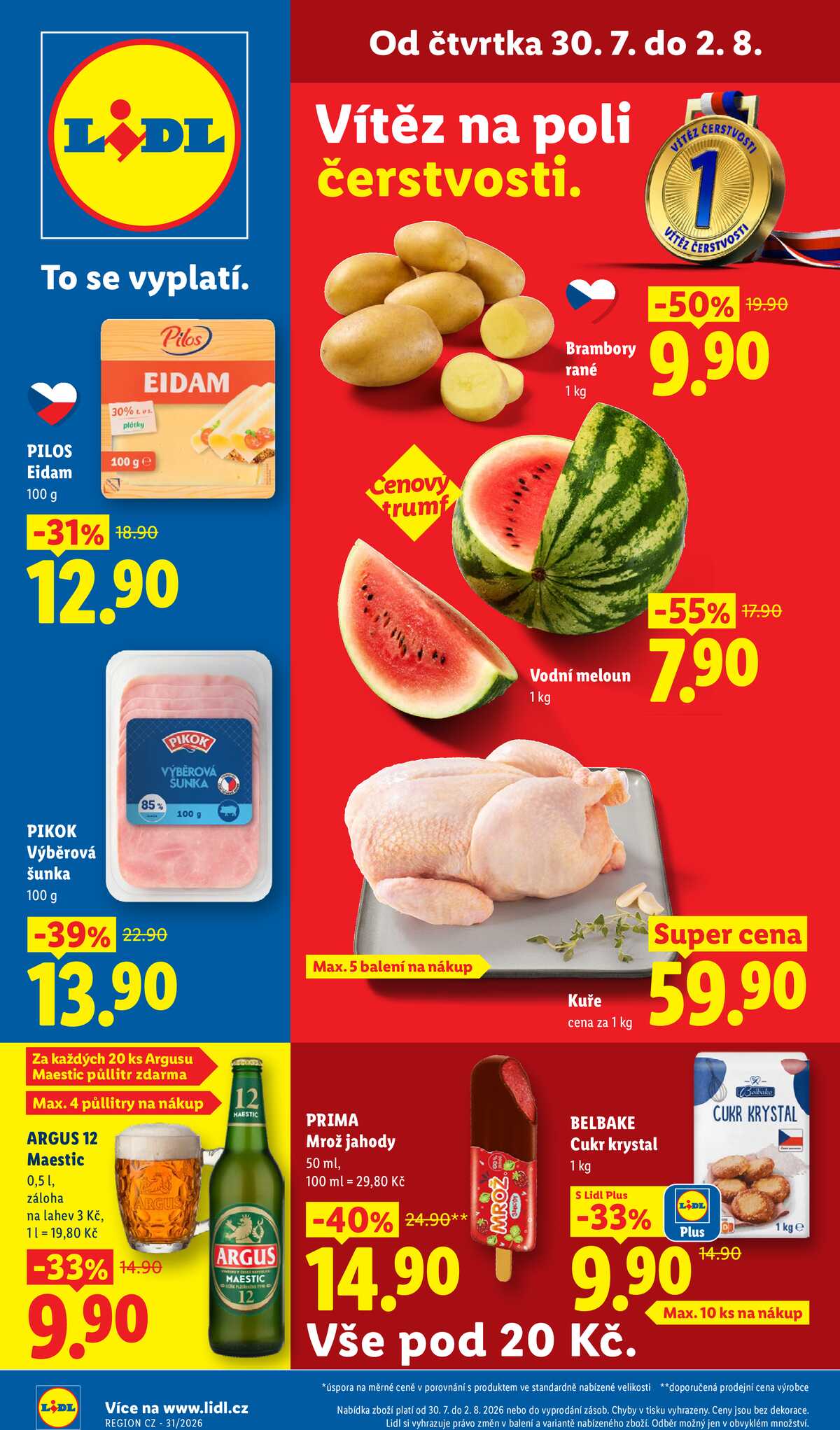 Lidl Čtvrtek od 30.7. do 2.8.2026 strana 1