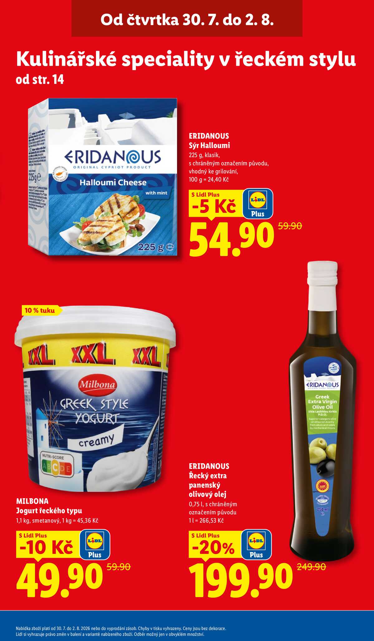 Lidl Čtvrtek od 30.7. do 2.8.2026 strana 3