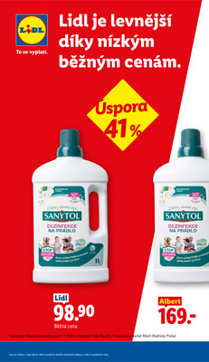 Lidl Čtvrtek od 30.7. do 2.8.2026