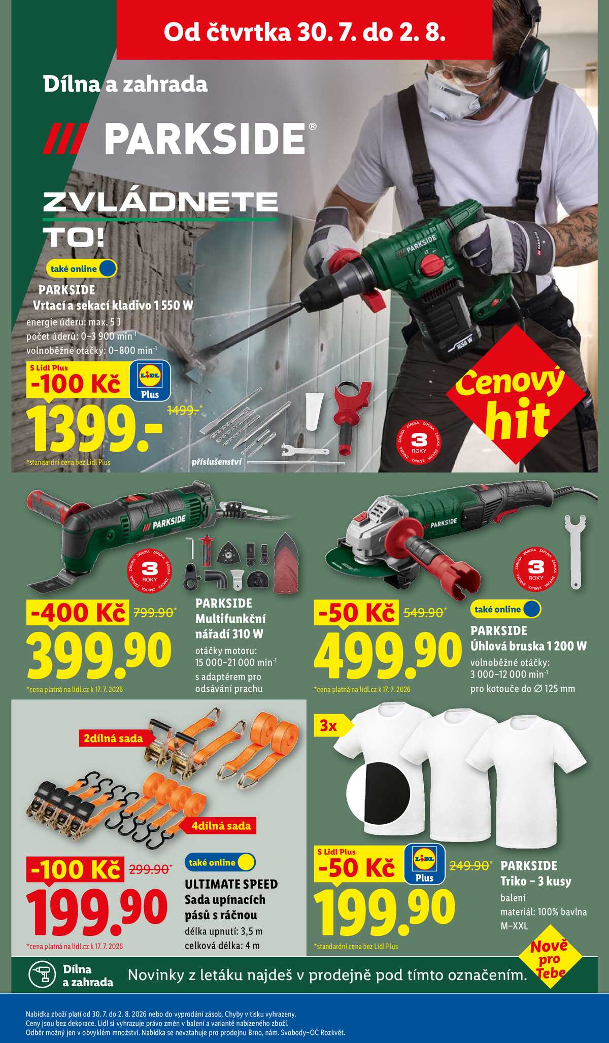 Lidl Spotřební zboží 27.7. - 2.8. strana 15