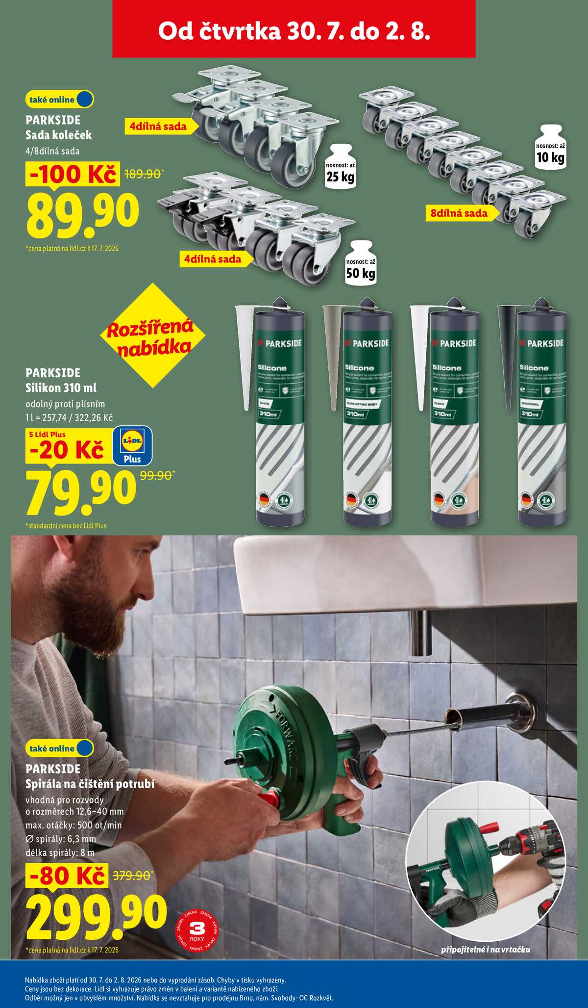 Lidl Spotřební zboží 27.7. - 2.8. strana 17