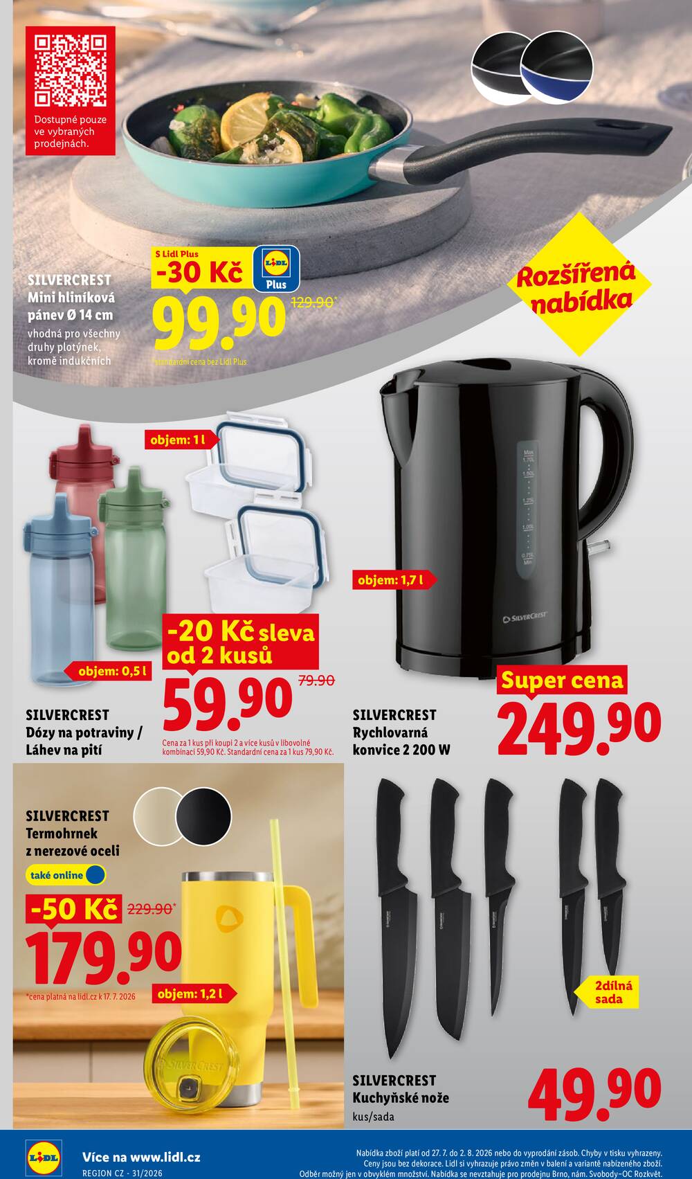 Lidl Spotřební zboží 27.7. - 2.8.