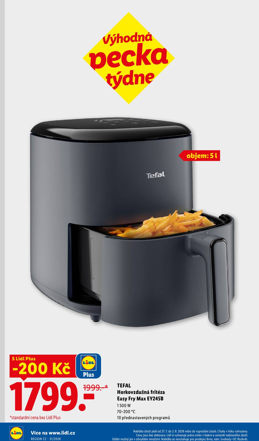 Leták Lidl - Lidl Spotřební zboží 27.7. - 2.8. - strana 6