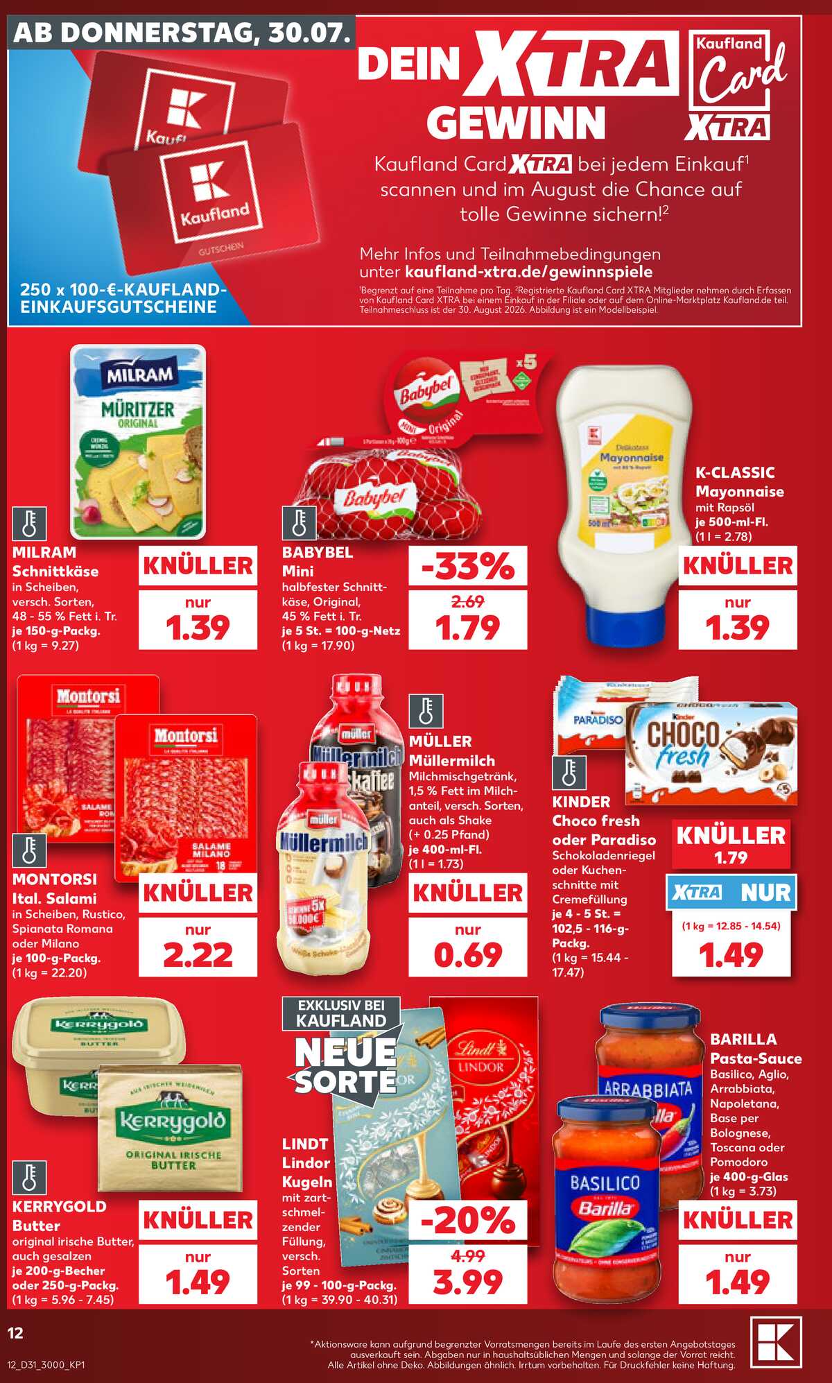 Leták Kaufland Německo 30.7.-5.8.2026 strana 12