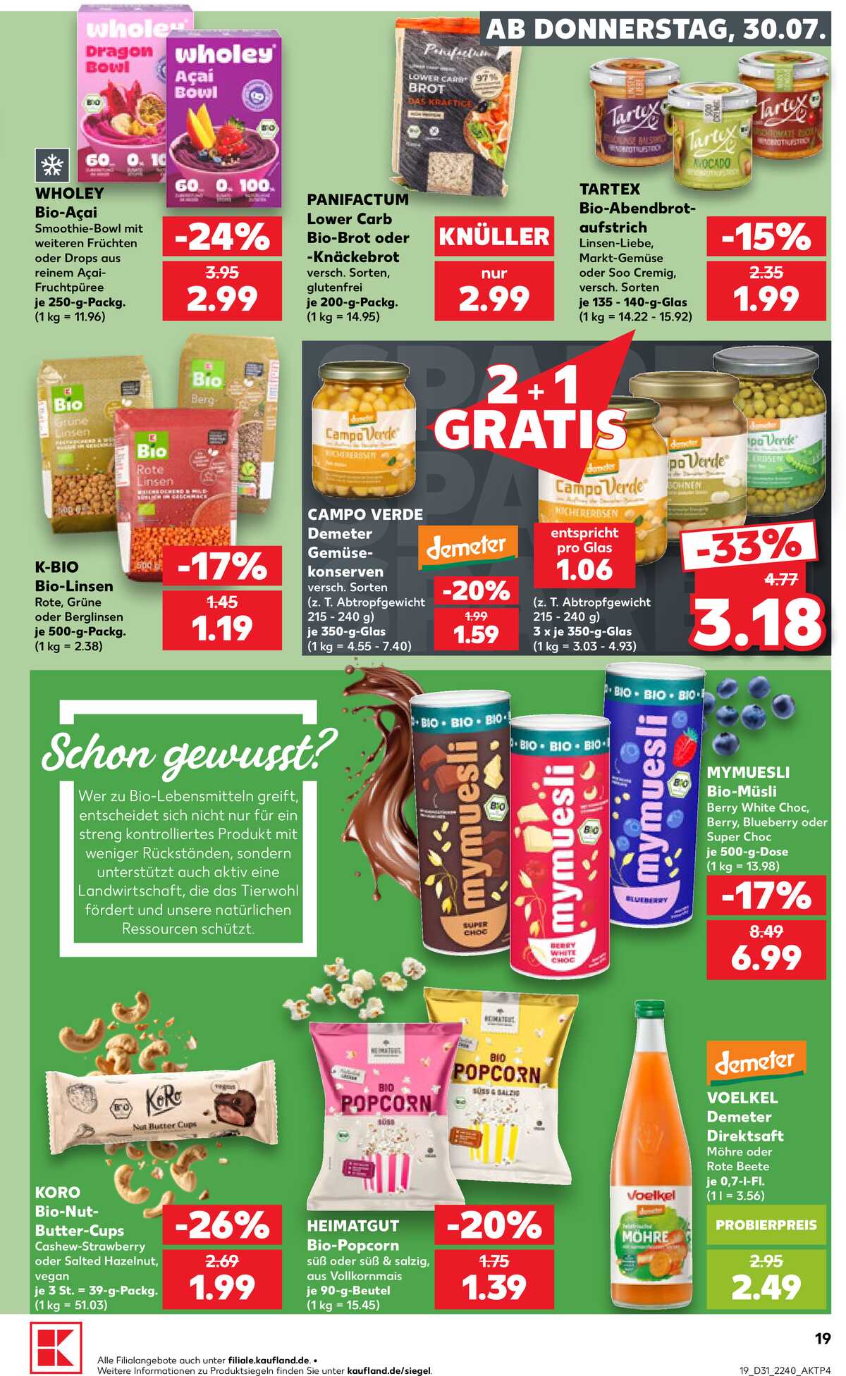Leták Kaufland Německo 30.7.-5.8.2026 strana 19