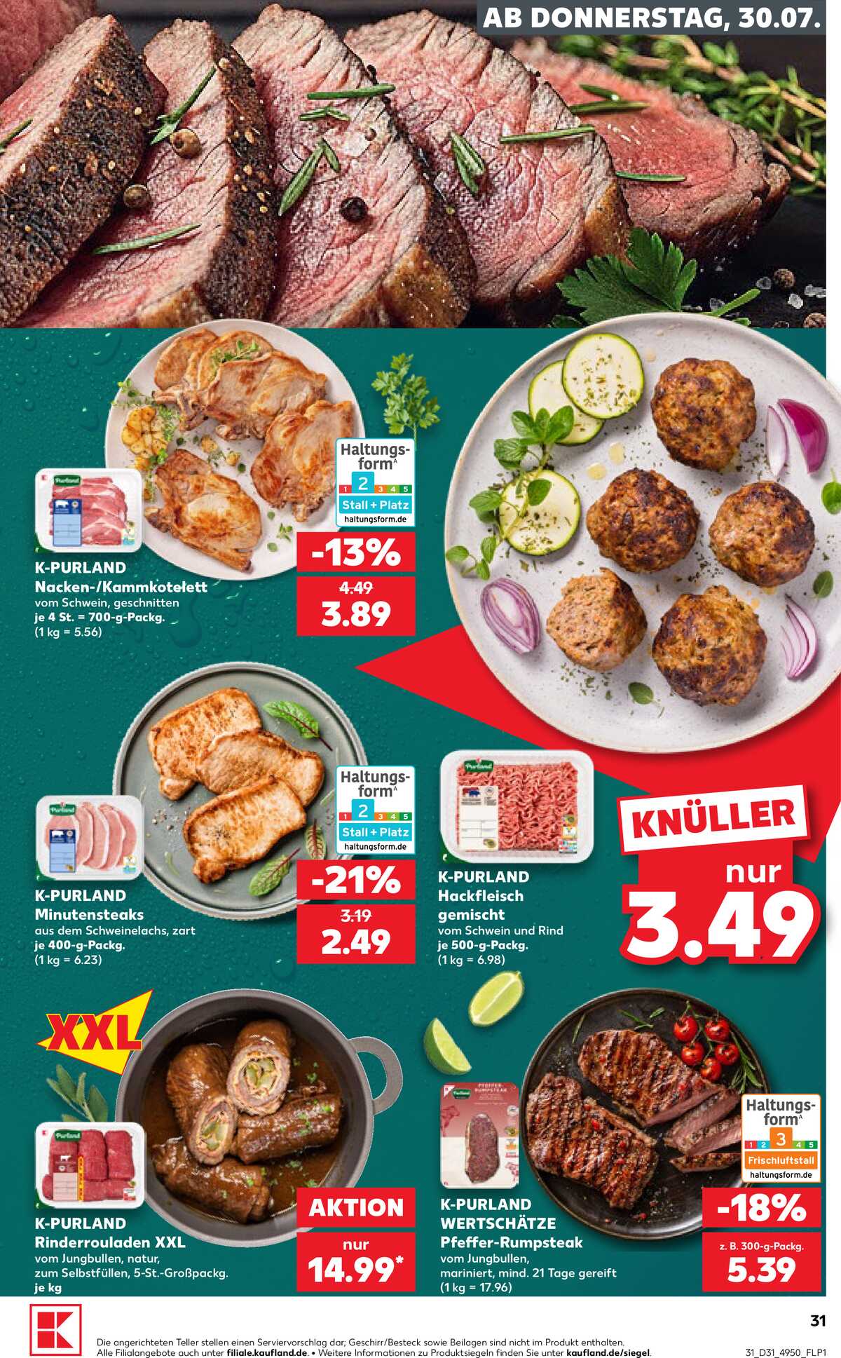 Leták Kaufland Německo 30.7.-5.8.2026 strana 31