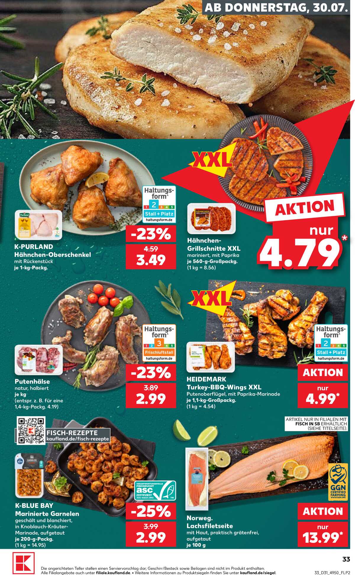 Leták Kaufland Německo 30.7.-5.8.2026 strana 33