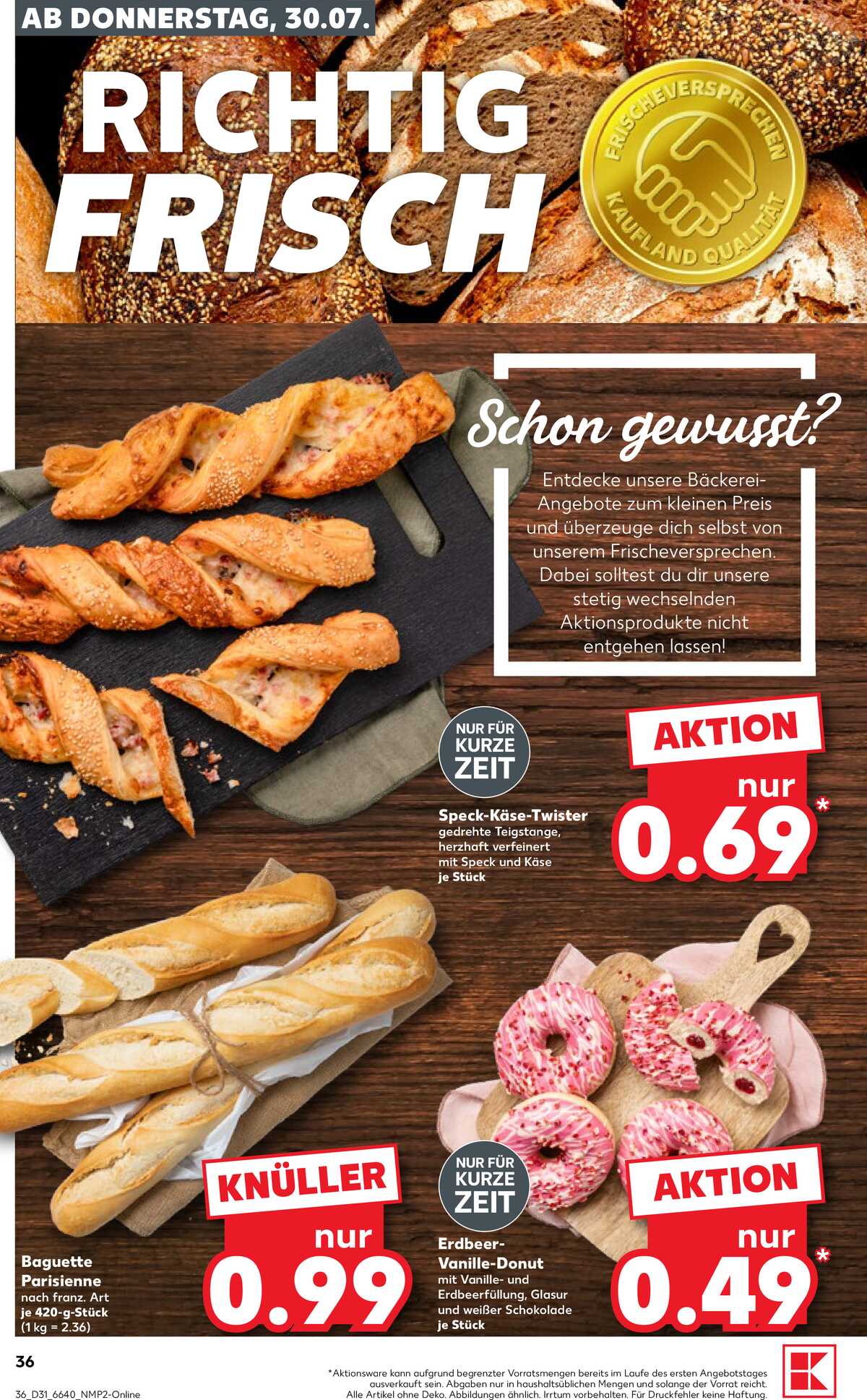Leták Kaufland Německo 30.7.-5.8.2026 strana 34