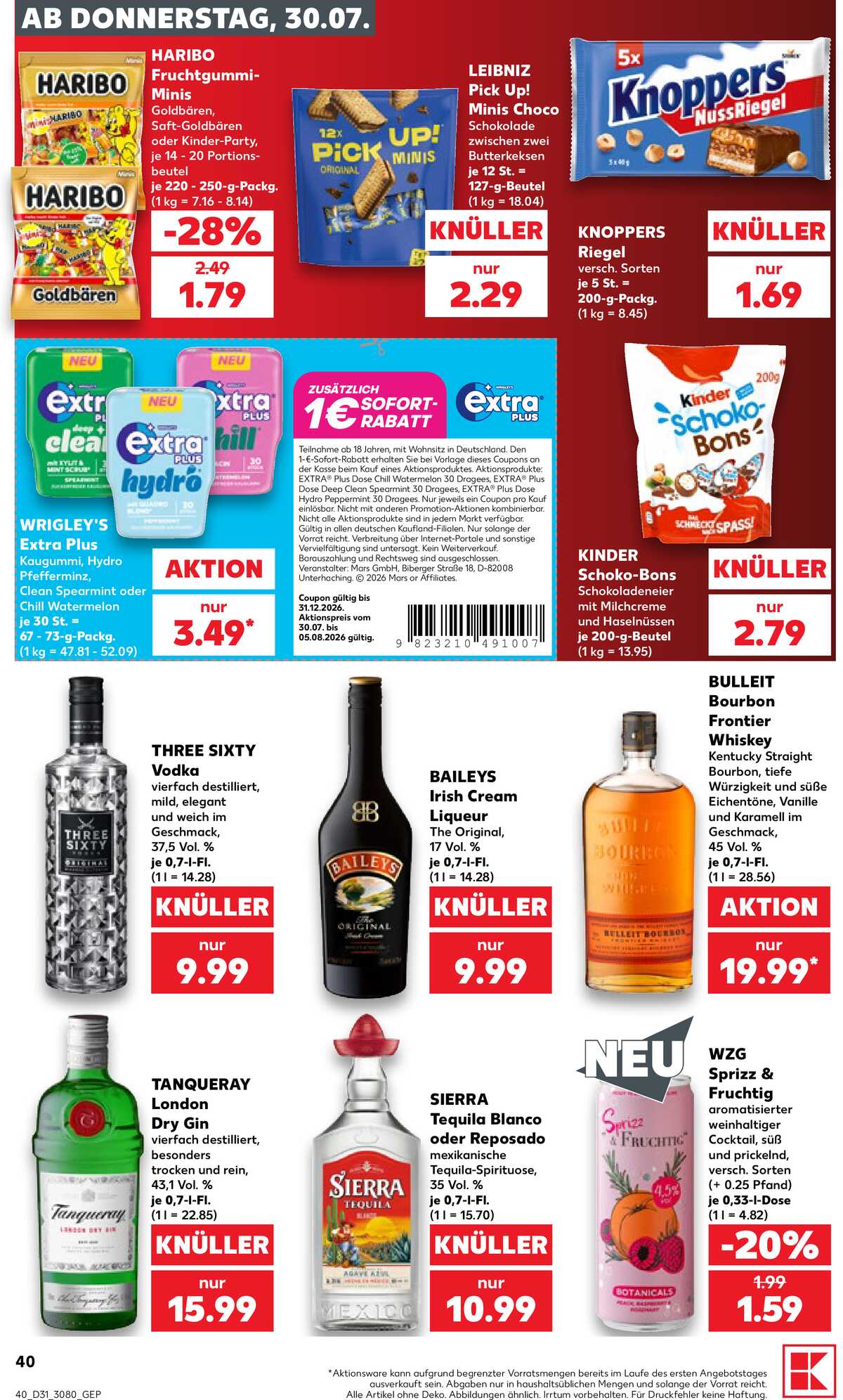 Leták Kaufland Německo 30.7.-5.8.2026 strana 40