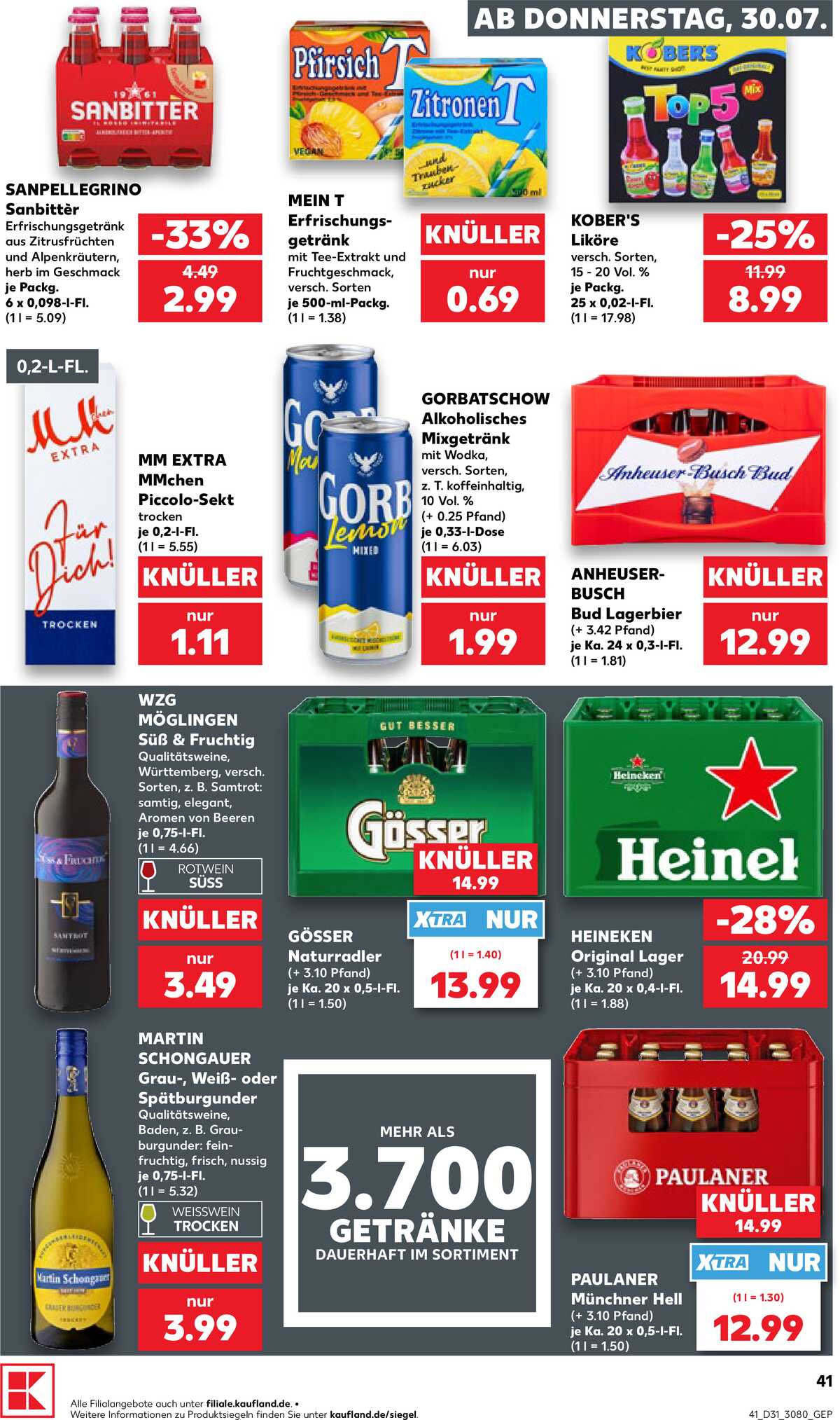 Leták Kaufland Německo 30.7.-5.8.2026 strana 41