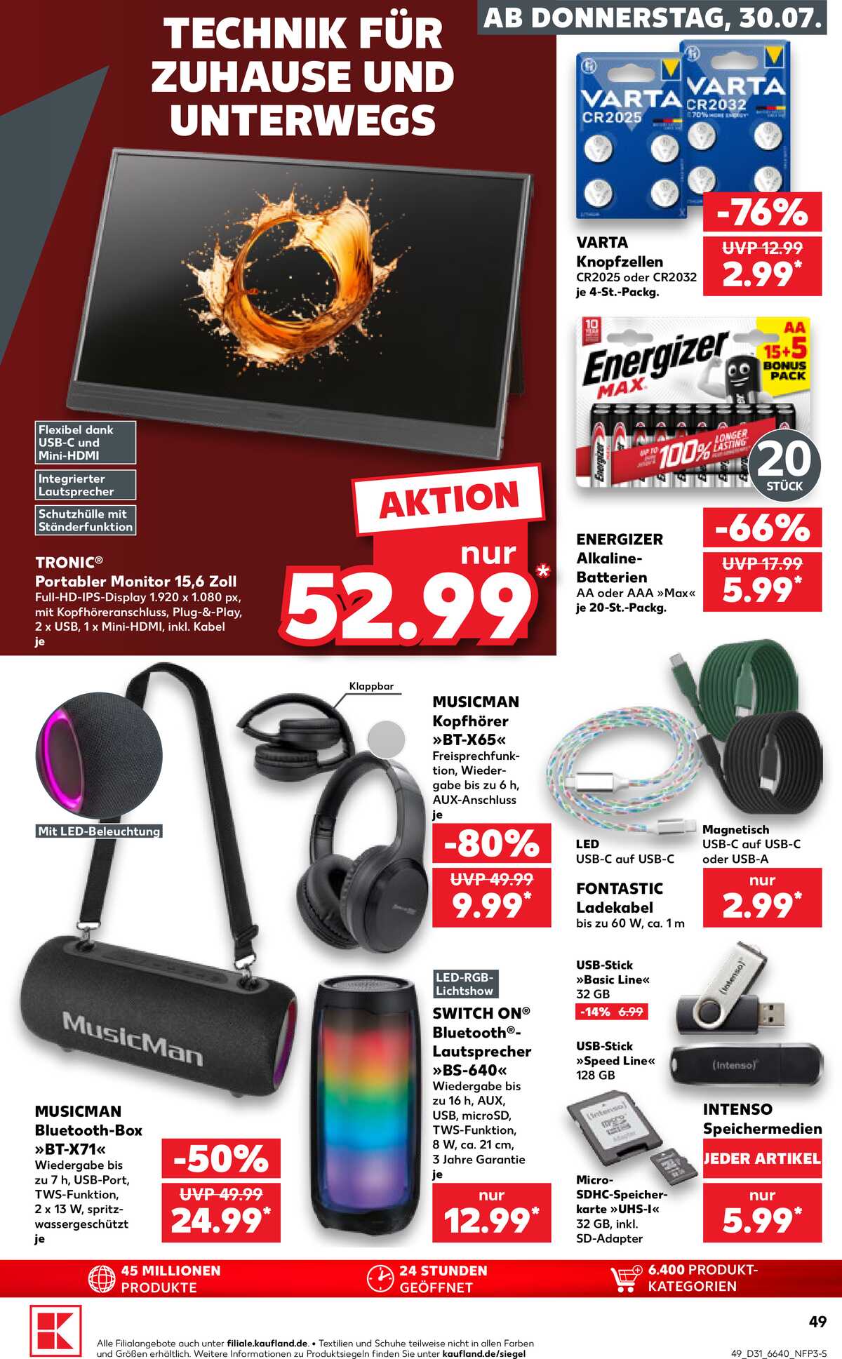 Leták Kaufland Německo 30.7.-5.8.2026 strana 47