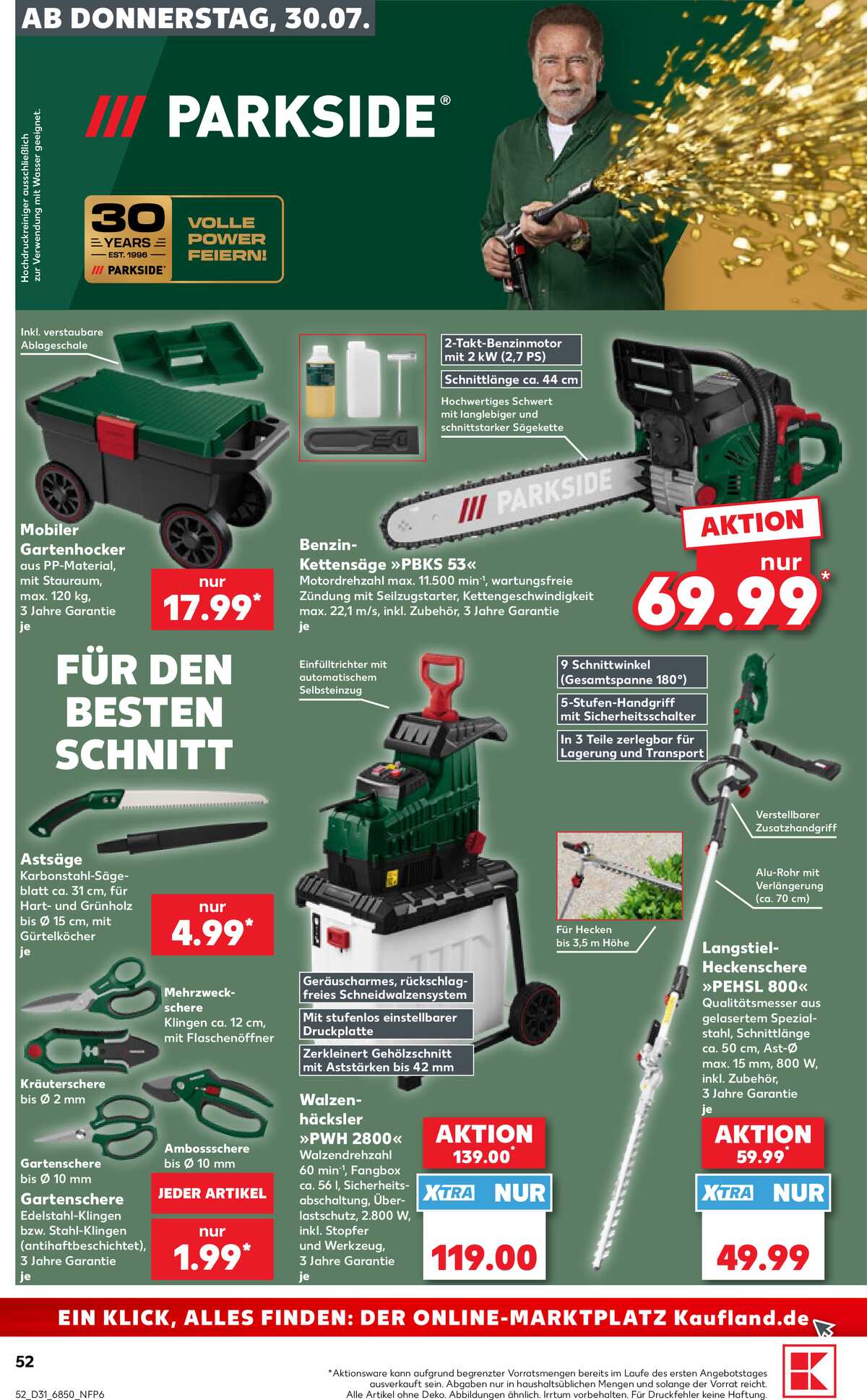 Leták Kaufland Německo 30.7.-5.8.2026 strana 52