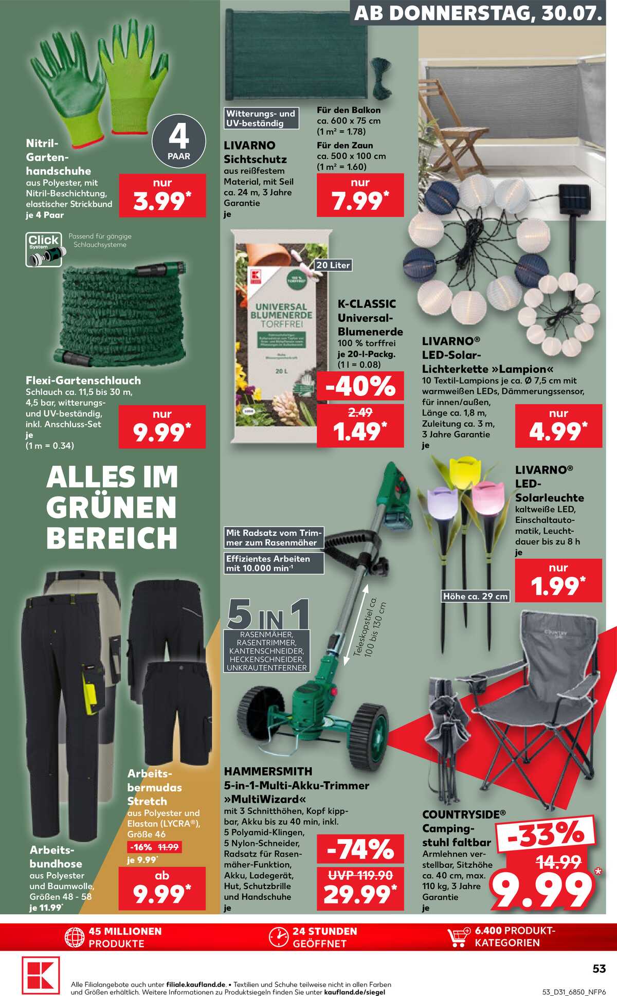 Leták Kaufland Německo 30.7.-5.8.2026 strana 53