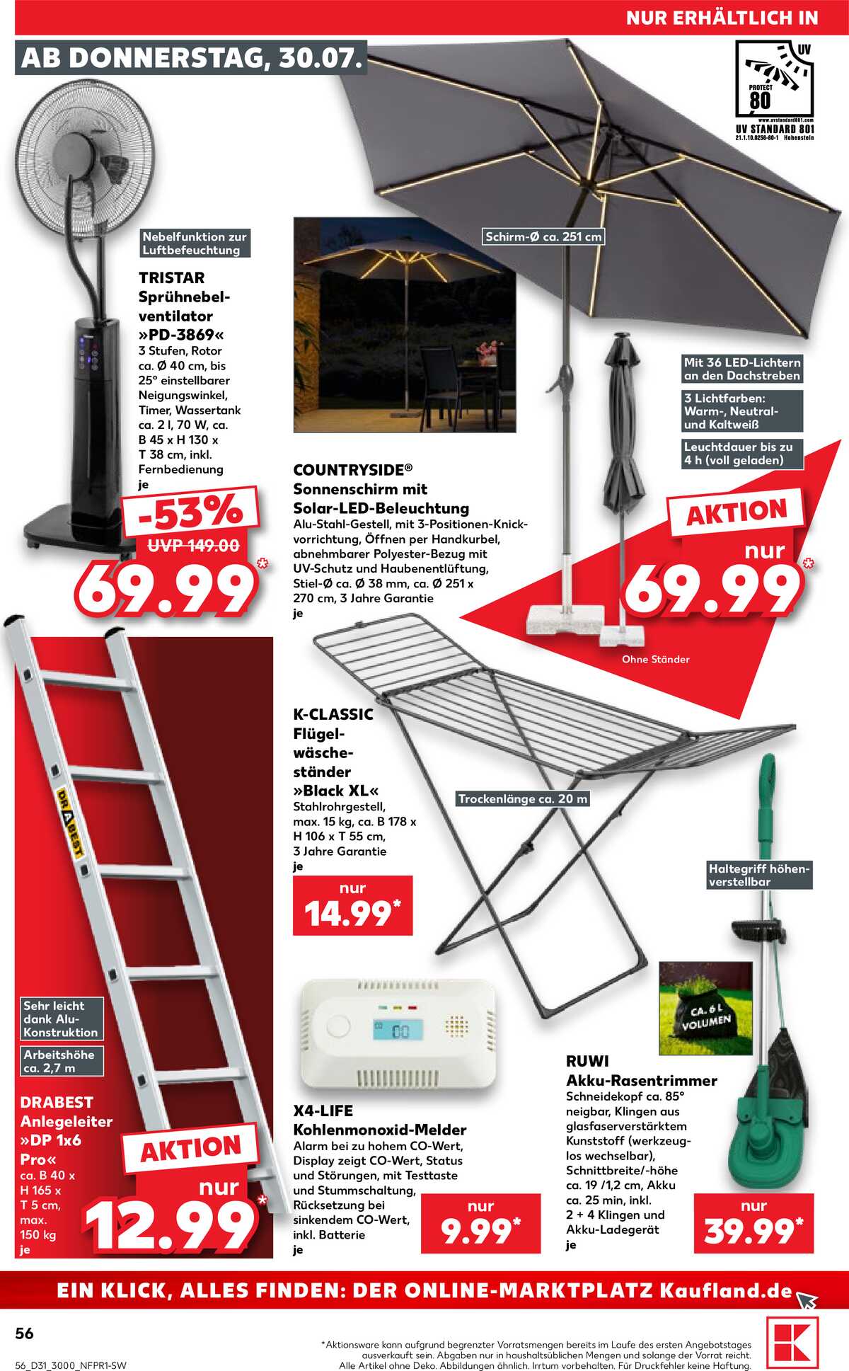 Leták Kaufland Německo 30.7.-5.8.2026 strana 56