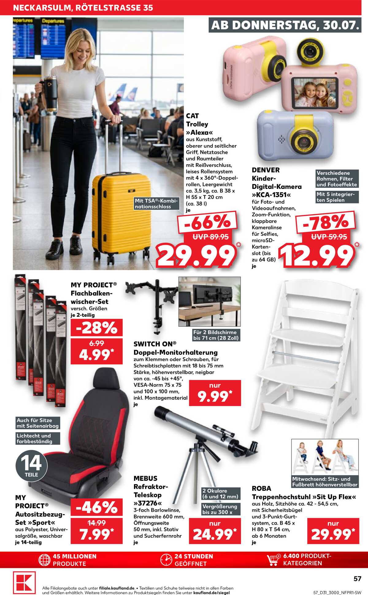 Leták Kaufland Německo 30.7.-5.8.2026 strana 57