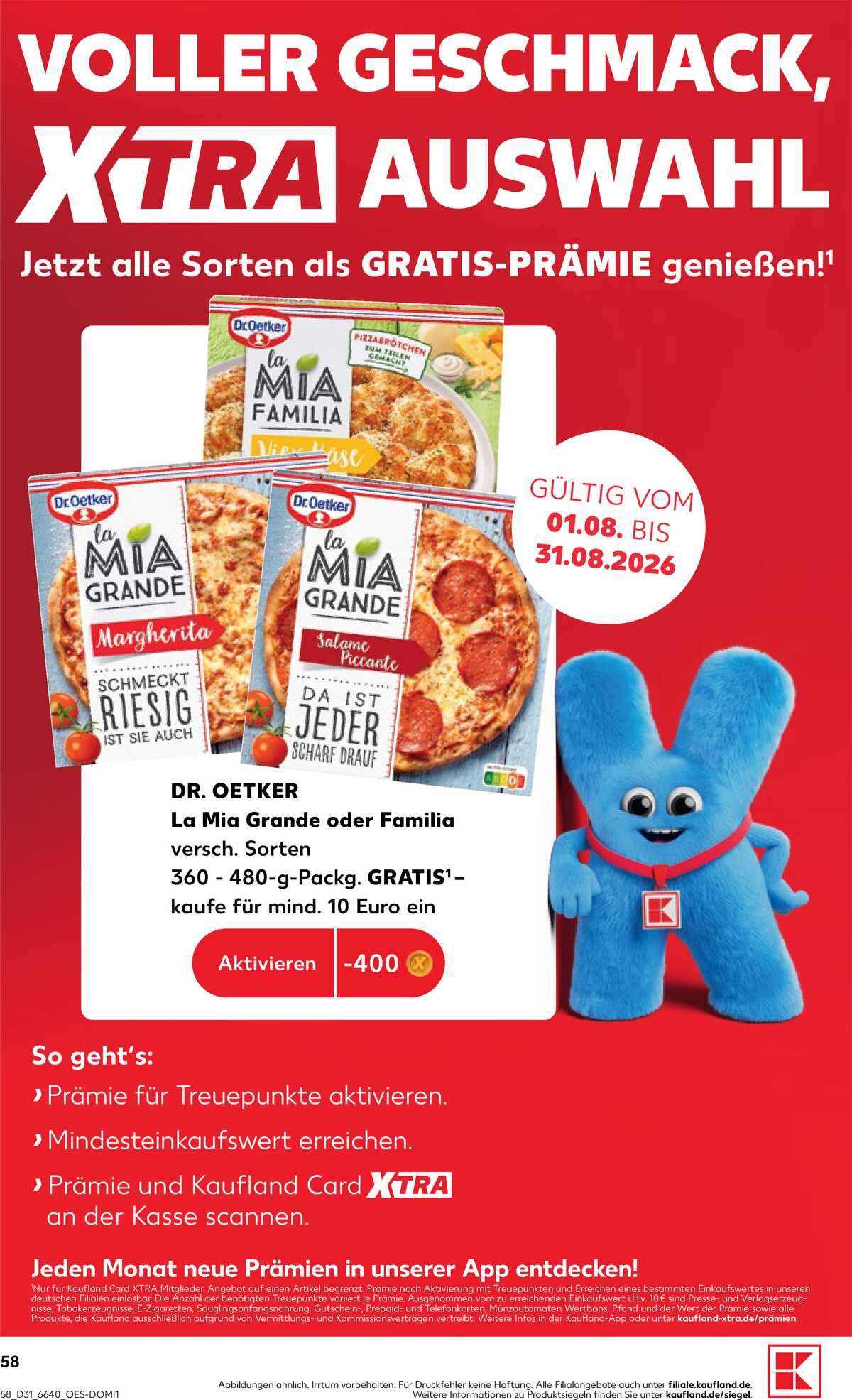 Leták Kaufland Německo 30.7.-5.8.2026 strana 58