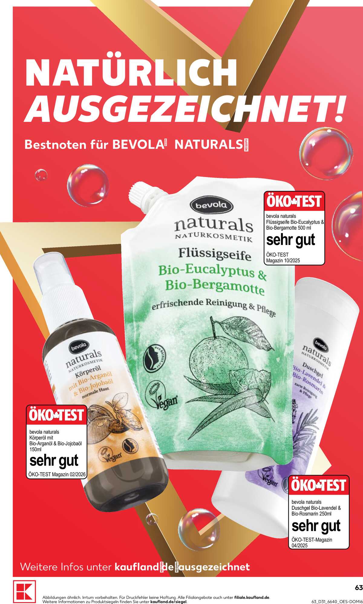 Leták Kaufland Německo 30.7.-5.8.2026 strana 63